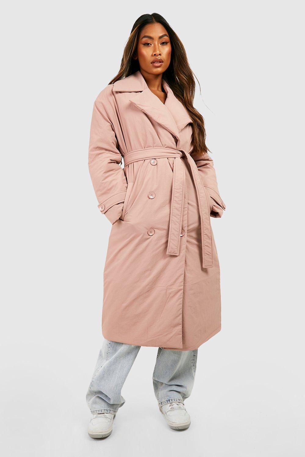 Padded Trench Coat